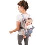 Voir la diapositive 3 : TIGEX Porte bébé multi-positions gris