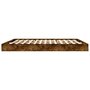 Voir la diapositive 5 : VIDAXL Cadre de lit sans matelas chene fume 180x200 cm