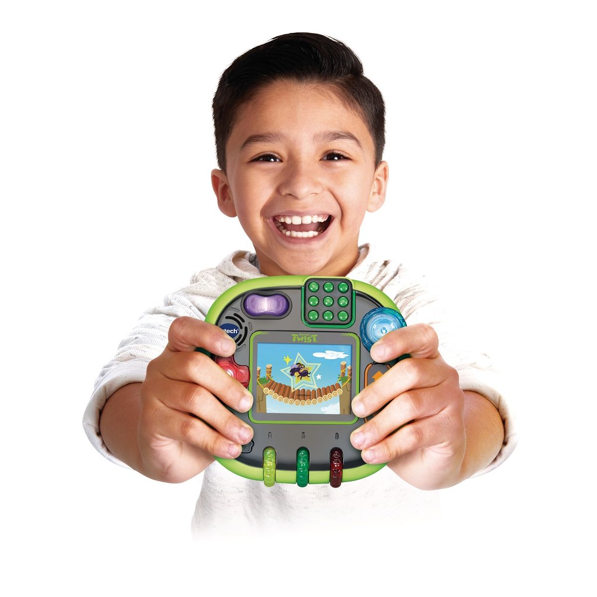 VTECH Console Rockit twist vert translucide