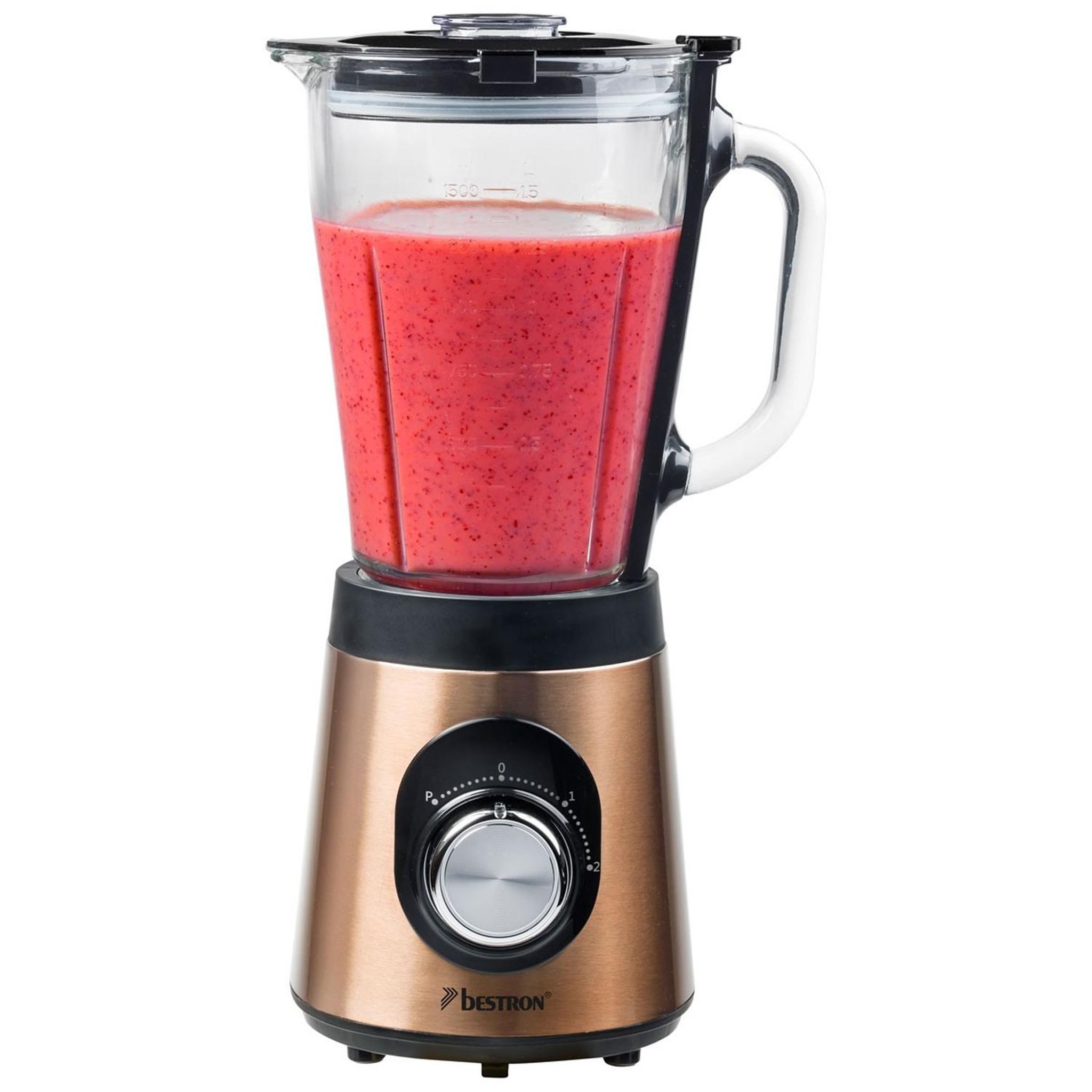 Voir la diapositive 4 : Bestron Blender 1.5l 500w cuivre - abl500co