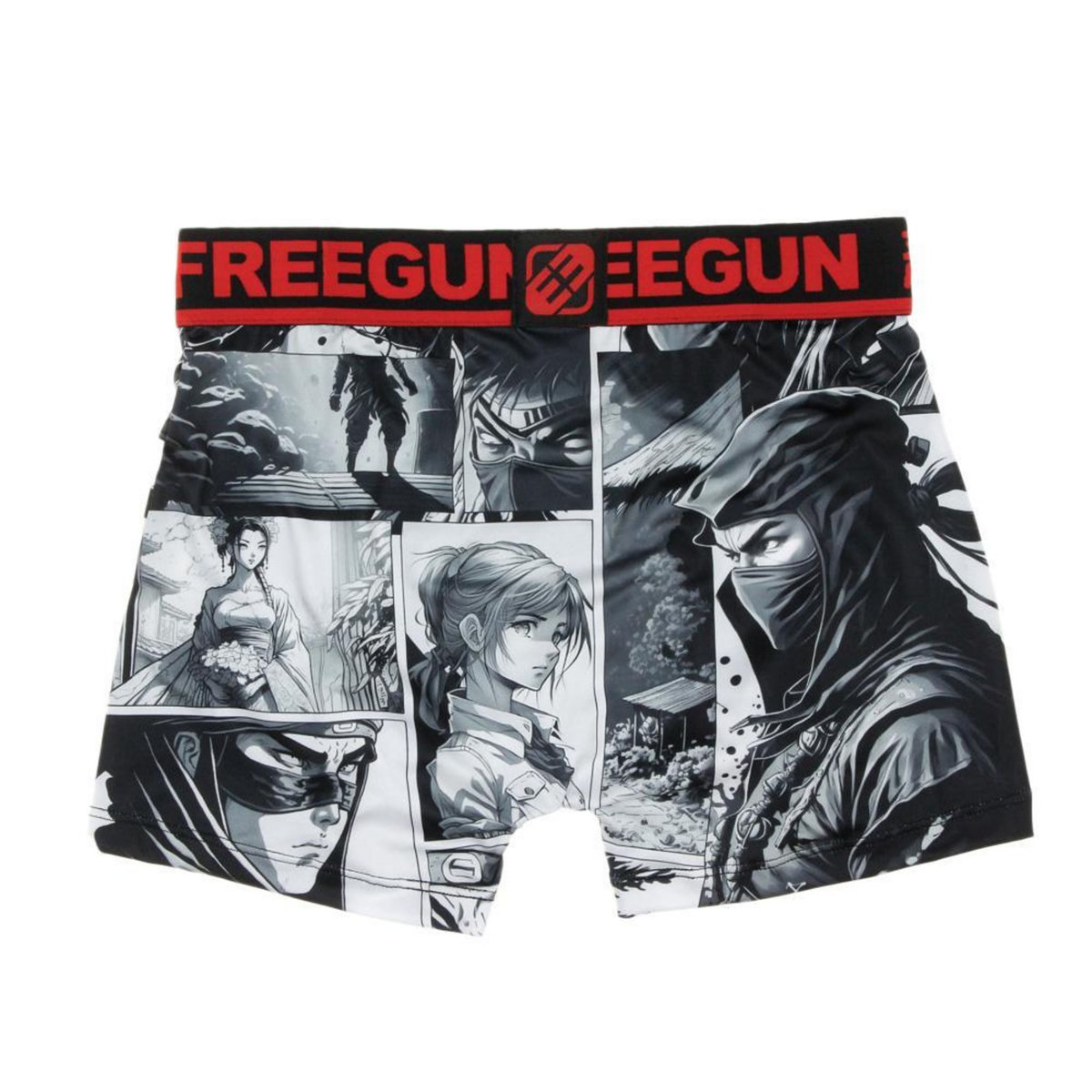 FREEGUN Boxer /Rouge à Imprimés Garçon Freegun Vib