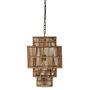 Voir la diapositive 3 : Paris Prix Lampe Suspension  4 Étages  142cm Naturel