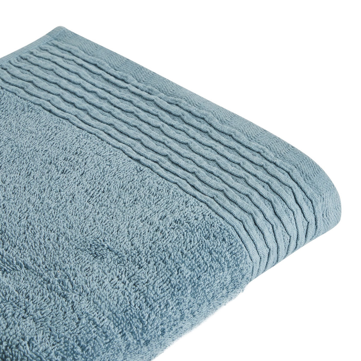 Serviette de toilette unie en coton 500GSM