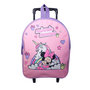 Voir la diapositive 1 : Bagtrotter BAGTROTTER Sac à dos à roulettes 32 cm maternelle Minnie Rose