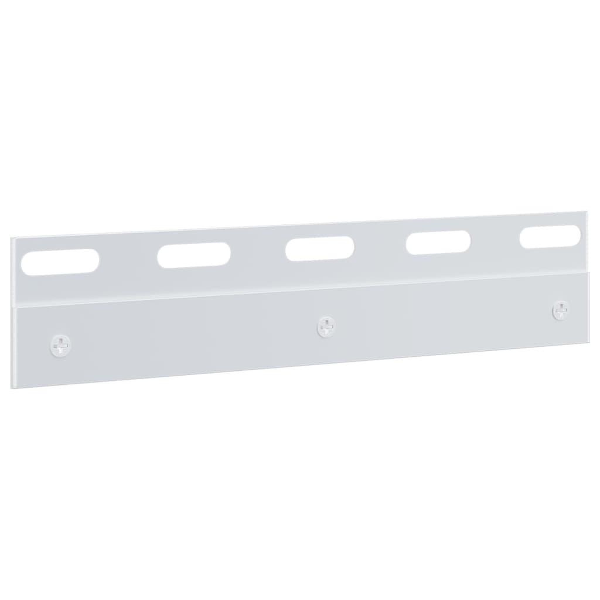 Voir la diapositive 5 : VIDAXL Plaques de connexion 6 pcs argente 20 cm acier inoxydable