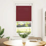 Voir la diapositive 2 : VIDAXL Store plisse rouge bordeaux 60x150 cm largeur du tissu 59,4 cm
