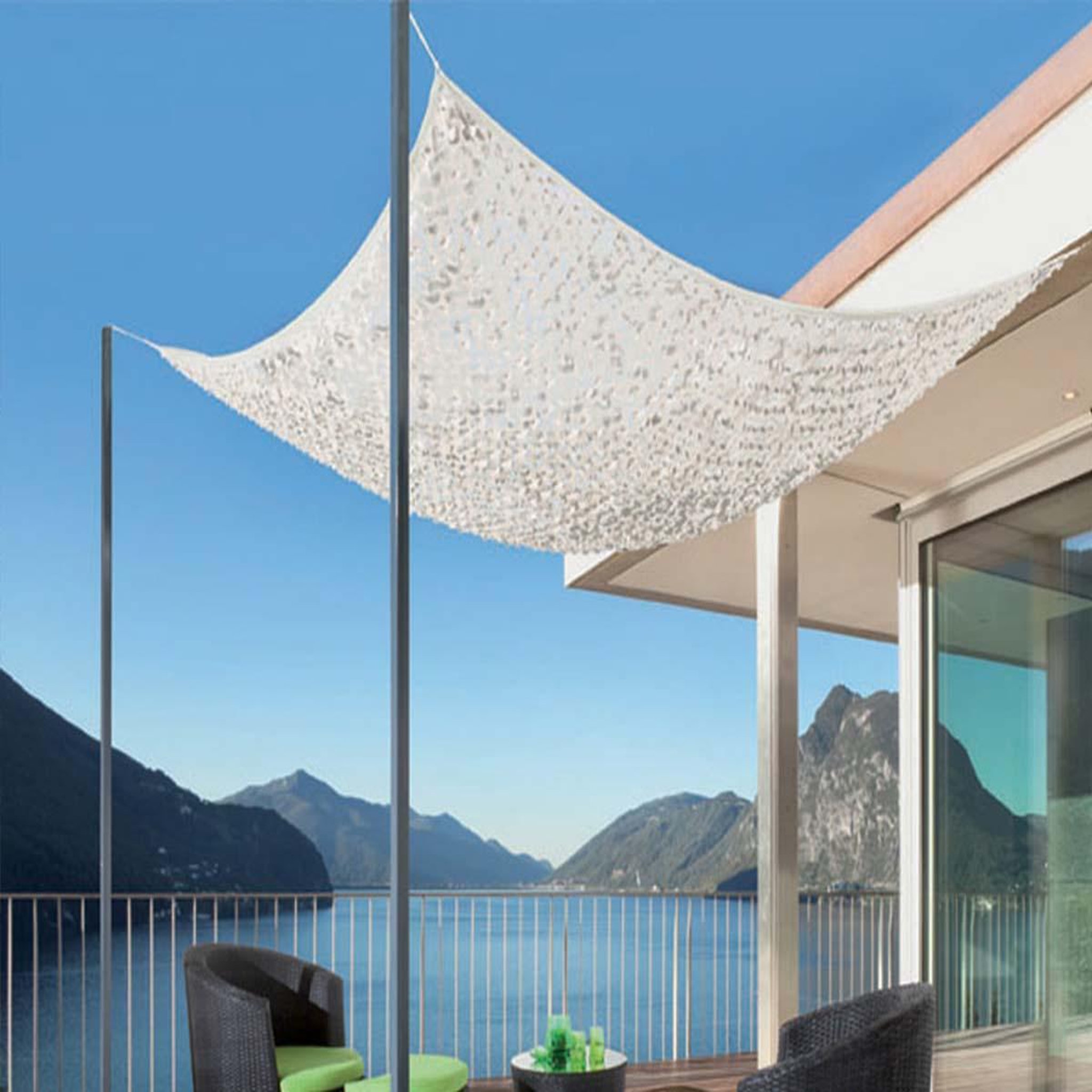 Nortene Filet d'ombrage rectangulaire sahara 3 x 4 m