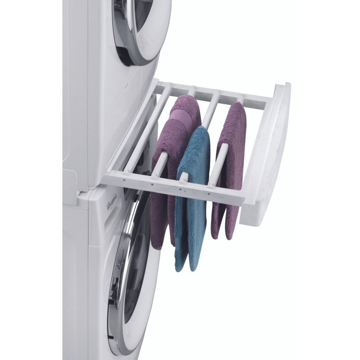 WPRO Kit de superposition SKP101 universel lave-linge/sèche-linge