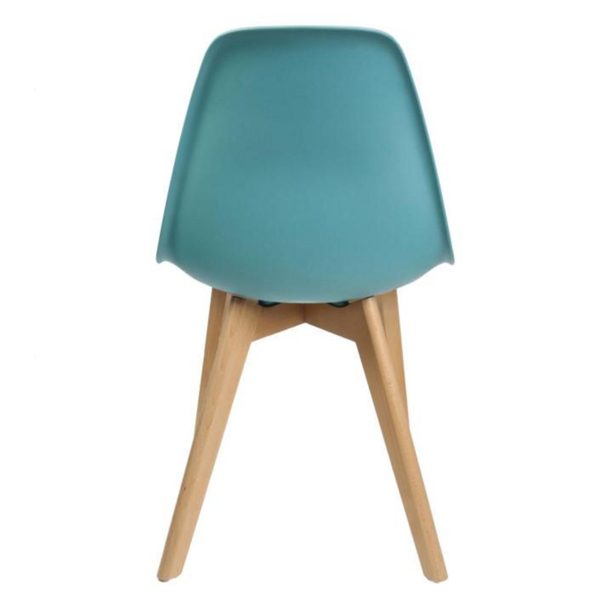Paris Prix Lot de 2 Chaises Scandinave  Coquil  82cm Bleu