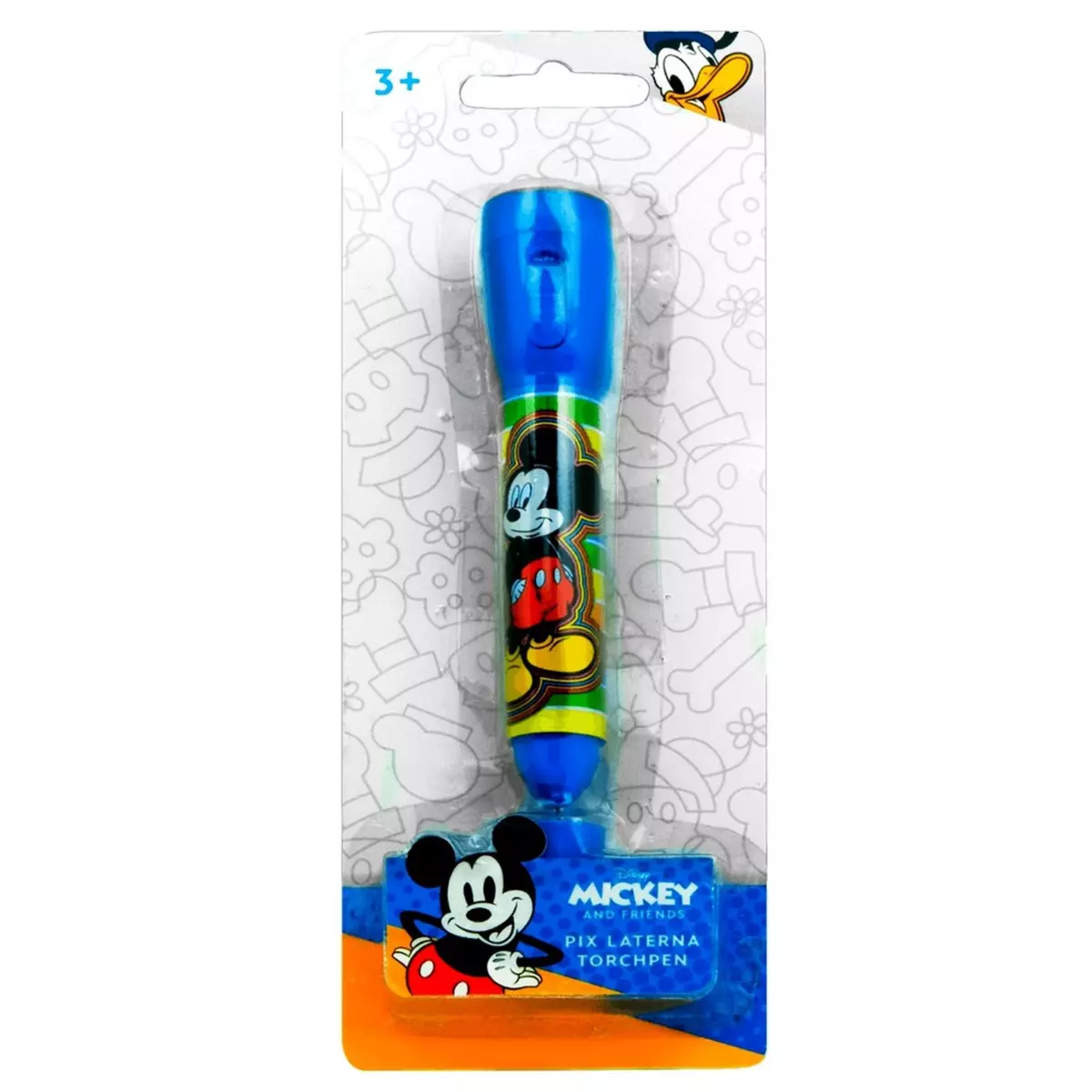  Lampe de poche et stylo Mickey enfant