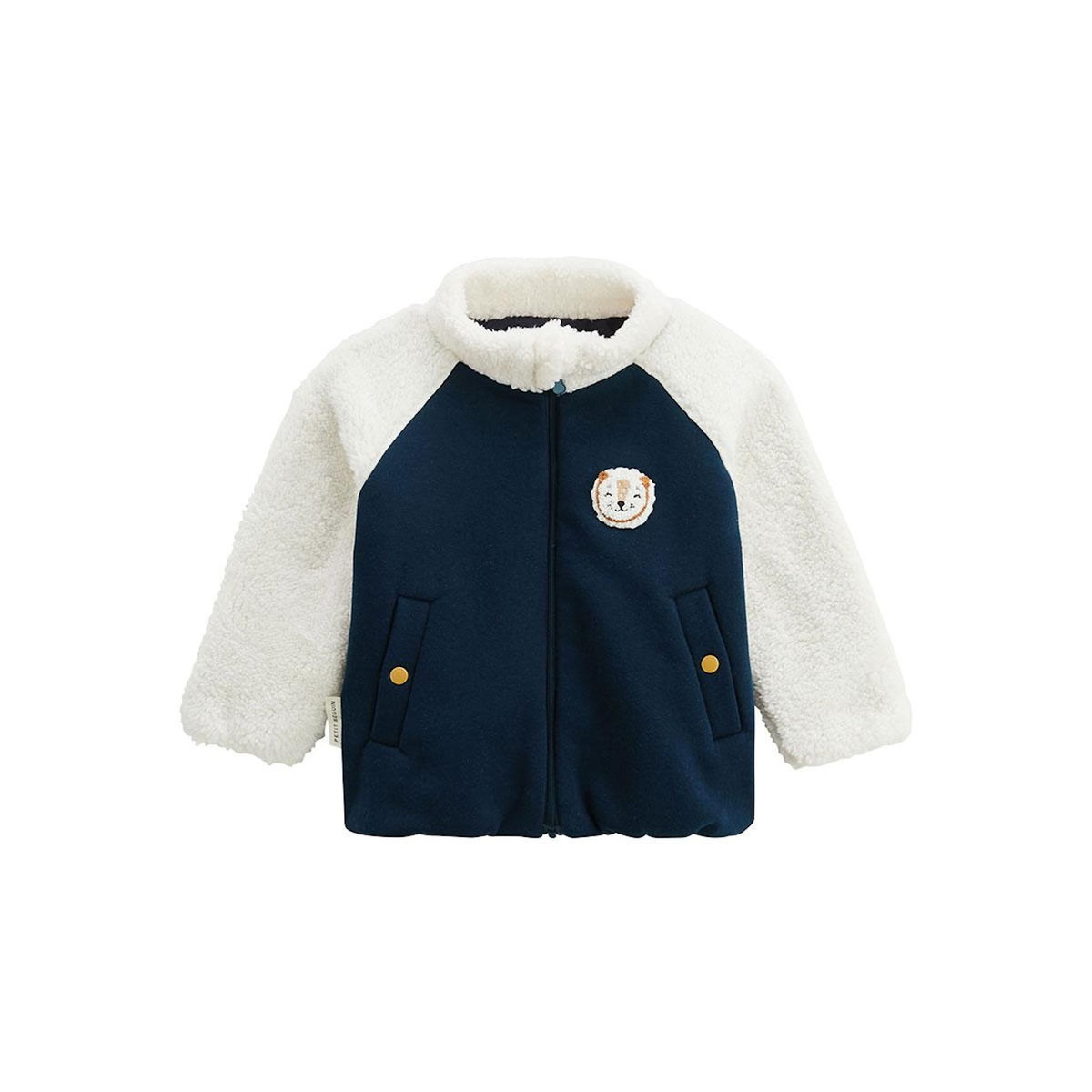 Petit Béguin Veste enfant intérieur polaire Charly