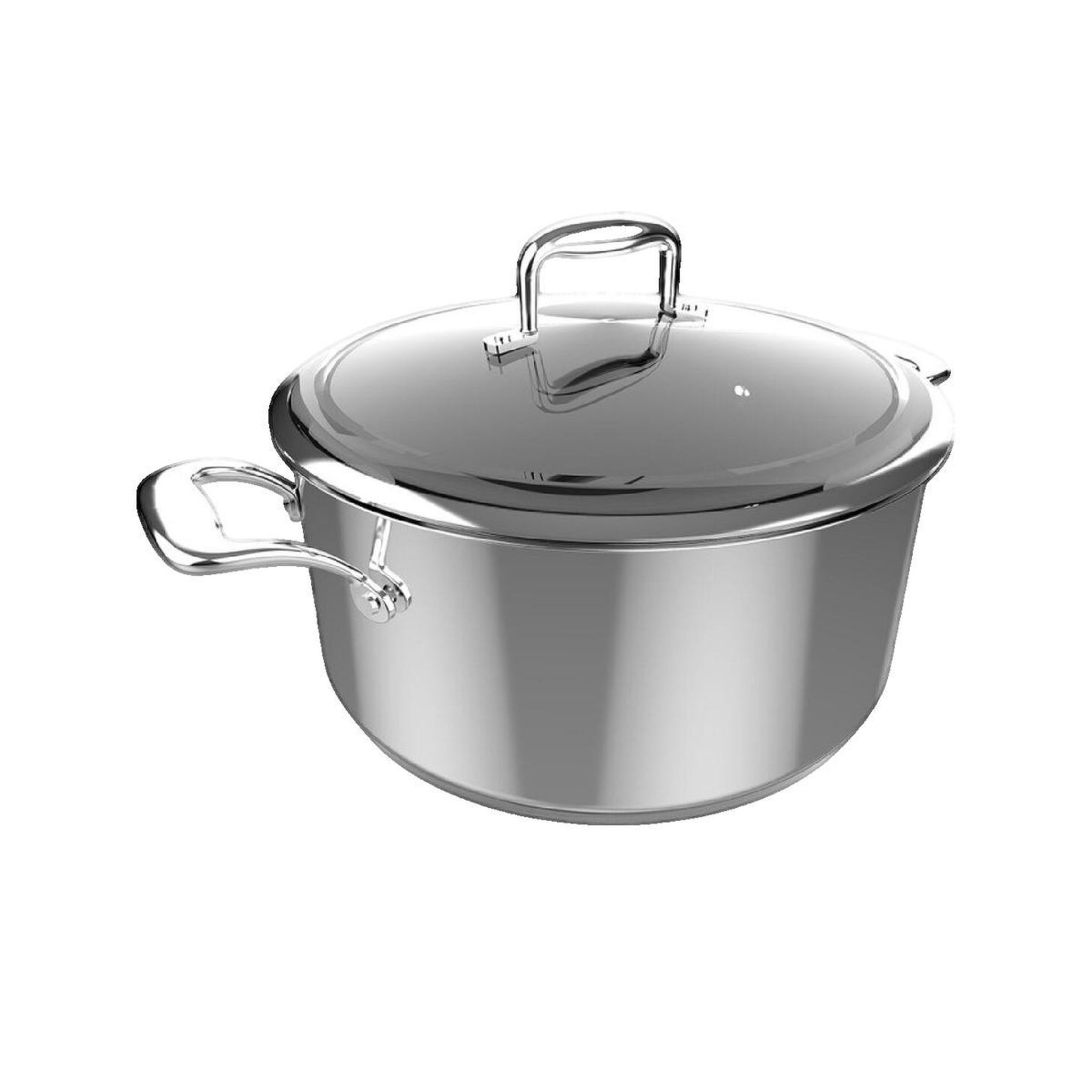 Voir la diapositive 1 : CECOTEC Casserole cecotec EcoHeat acier inoxydable