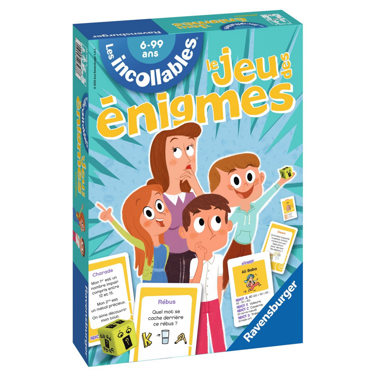 RAVENSBURGER Jeu Énigmes des Incollables