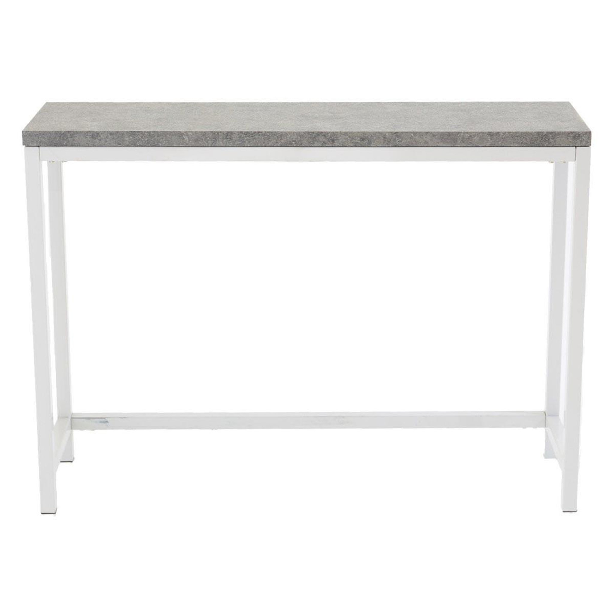 Paris Prix Console design  rise  110cm gris & blanc