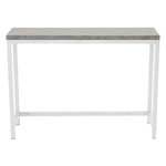 Paris Prix Console Design  Rise  110cm Gris & Blanc