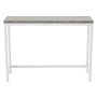 Voir la diapositive 1 : Paris Prix Console Design  Rise  110cm Gris & Blanc