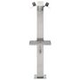 Voir la diapositive 3 : VIDAXL Colonne a eau de jardin carree Acier inoxydable 95 cm