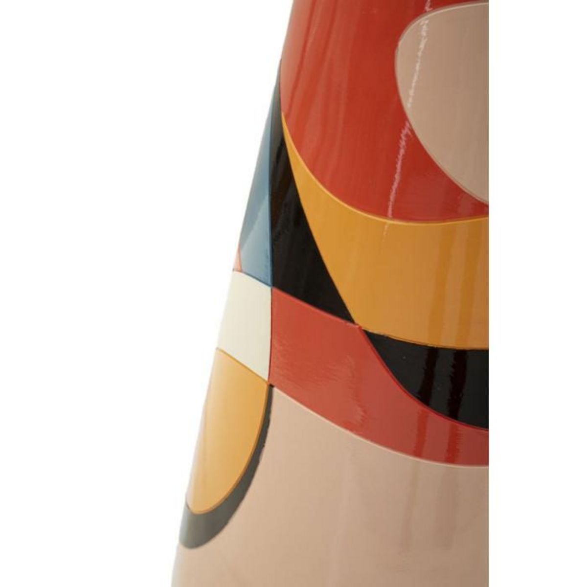 Paris Prix Vase Haut en Résine  Rubic  92cm Multicolore