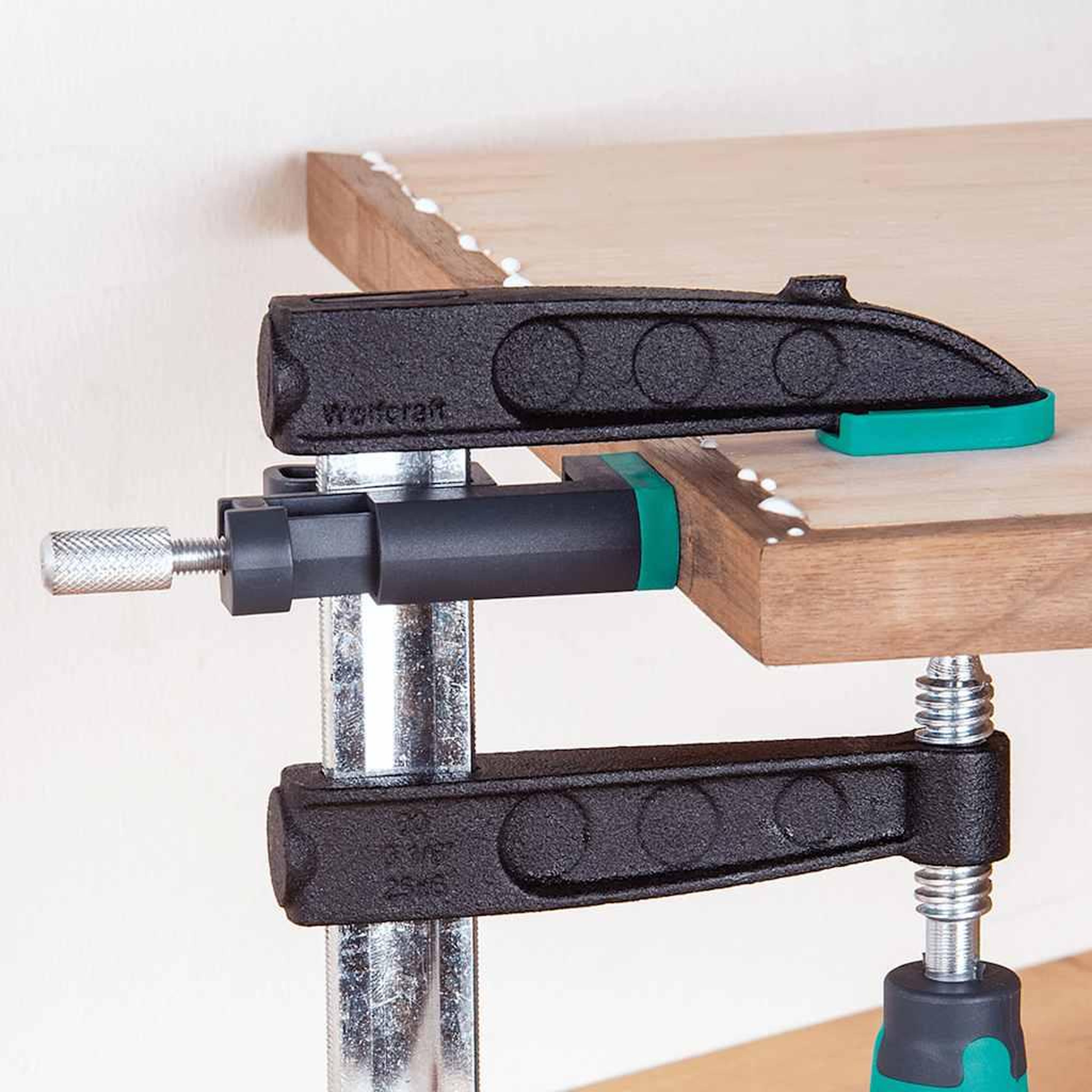 Voir la diapositive 3 : WOLFCRAFT wolfcraft Serre-joints de bord KS 24 2 pcs 3037000