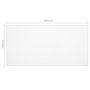 Voir la diapositive 6 : VIDAXL Protecteur de table mat 200x100 cm 2 mm PVC