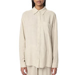 Pieces Chemise  Femme Pieces Pia. Coloris disponibles : Beige