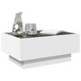 Voir la diapositive 5 : VIDAXL Table basse avec LED blanc 70x50x30 cm bois d'ingenierie