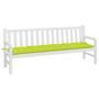 Voir la diapositive 3 : VIDAXL Coussin de banc de jardin vert brillant 200x50x7cm tissu oxford