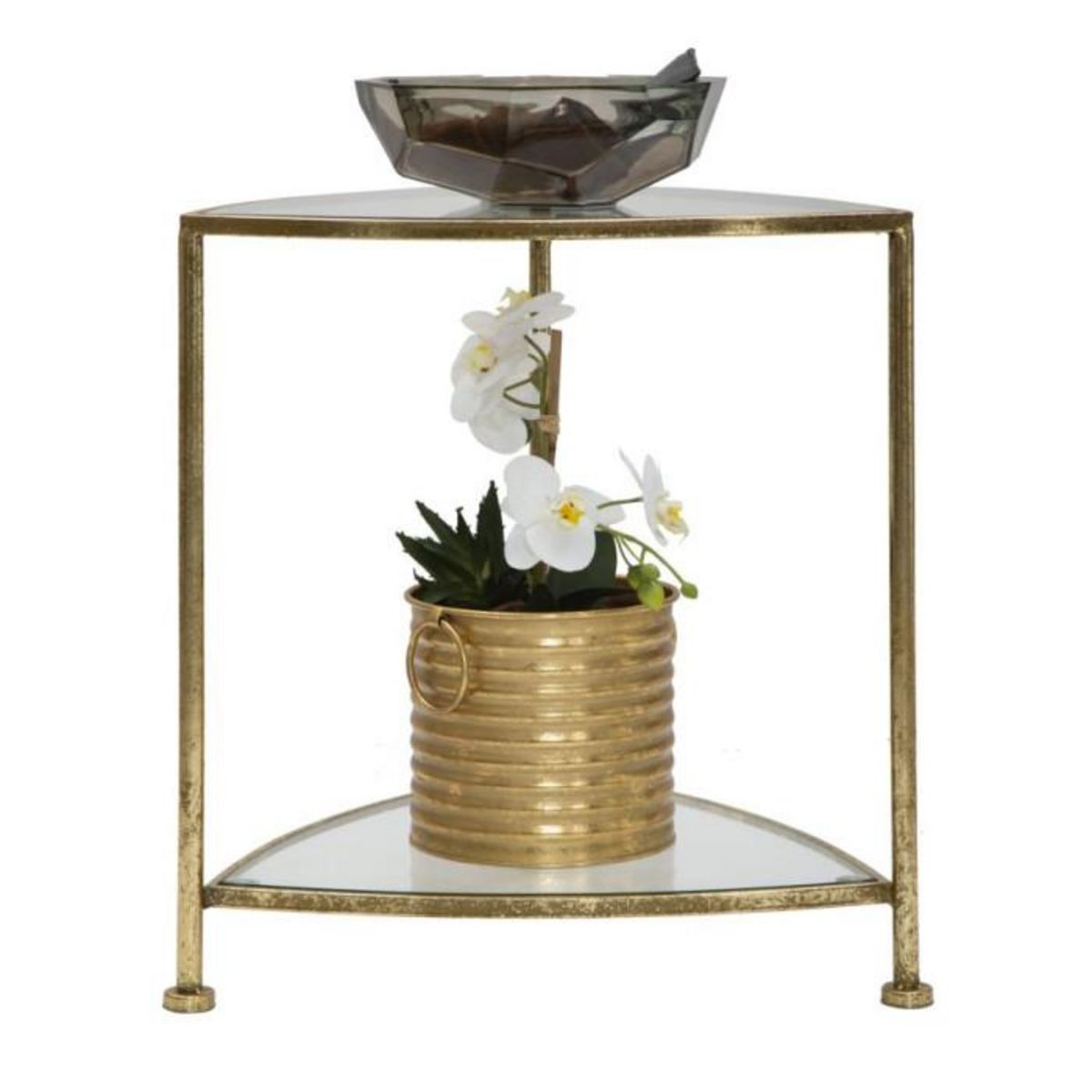 Paris Prix Table d'Appoint Design  Vera  50cm Or
