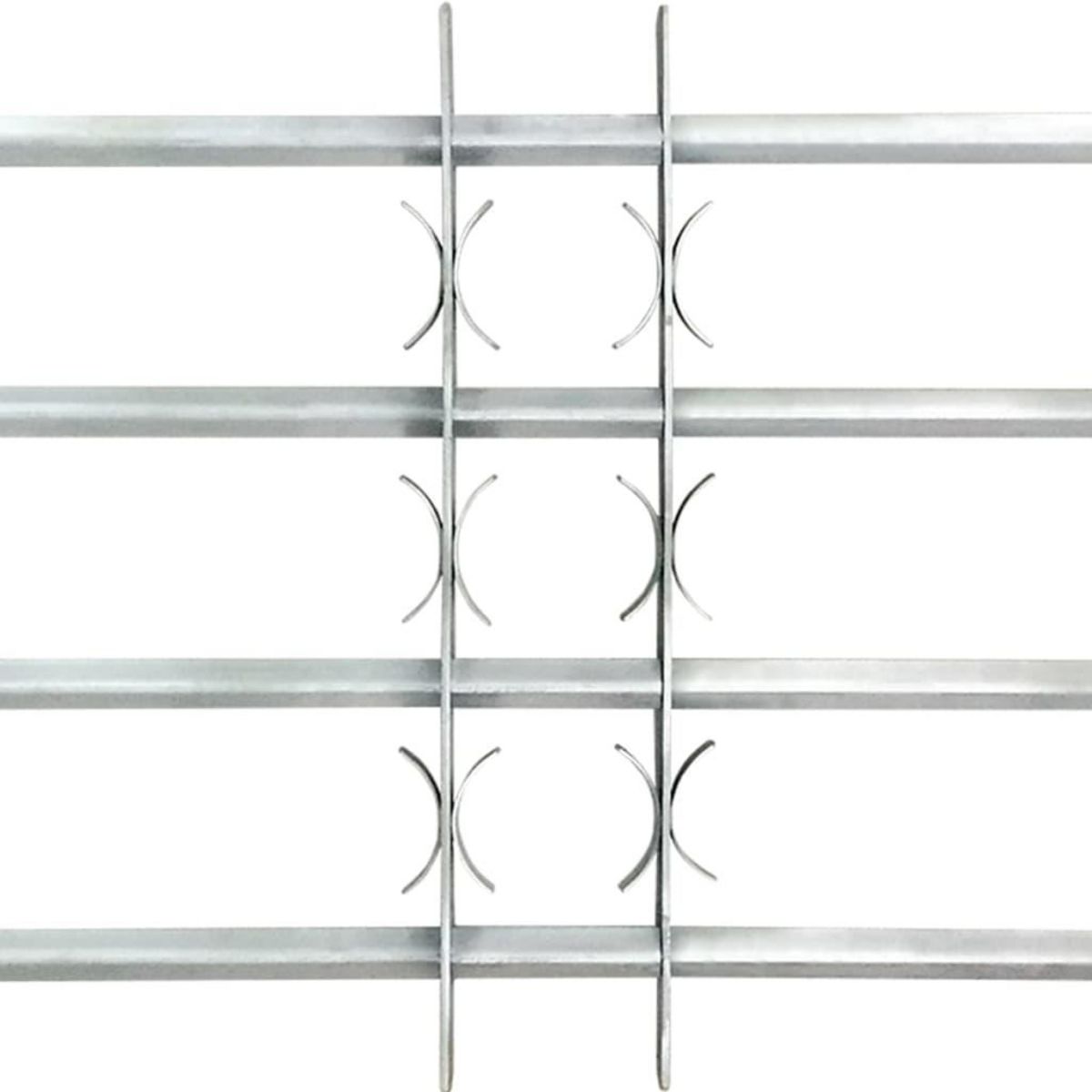 VIDAXL Grilles reglables de securite de fenetres 2 pcs 1000-1500 mm