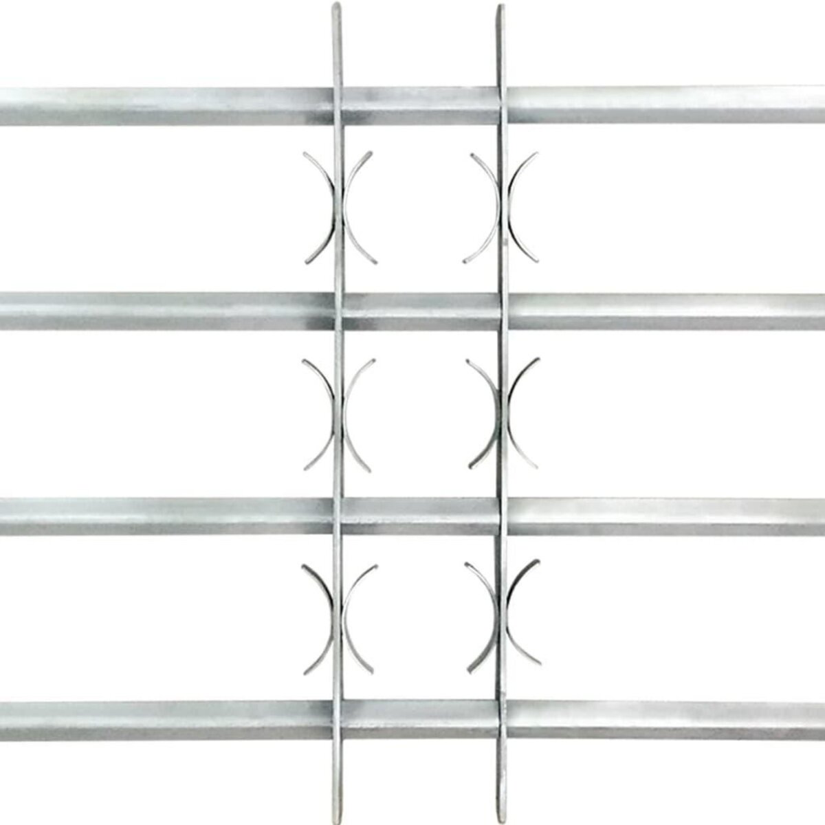 VIDAXL Grilles reglables de securite de fenetres 2 pcs 1000-1500 mm