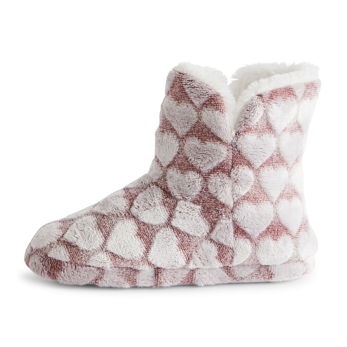 IN EXTENSO Chaussons coeurs fille