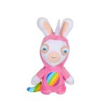 Gipsy LAPINS CRETINS Peluche Licorne Lapicorne Sonore Rose - 18 cm