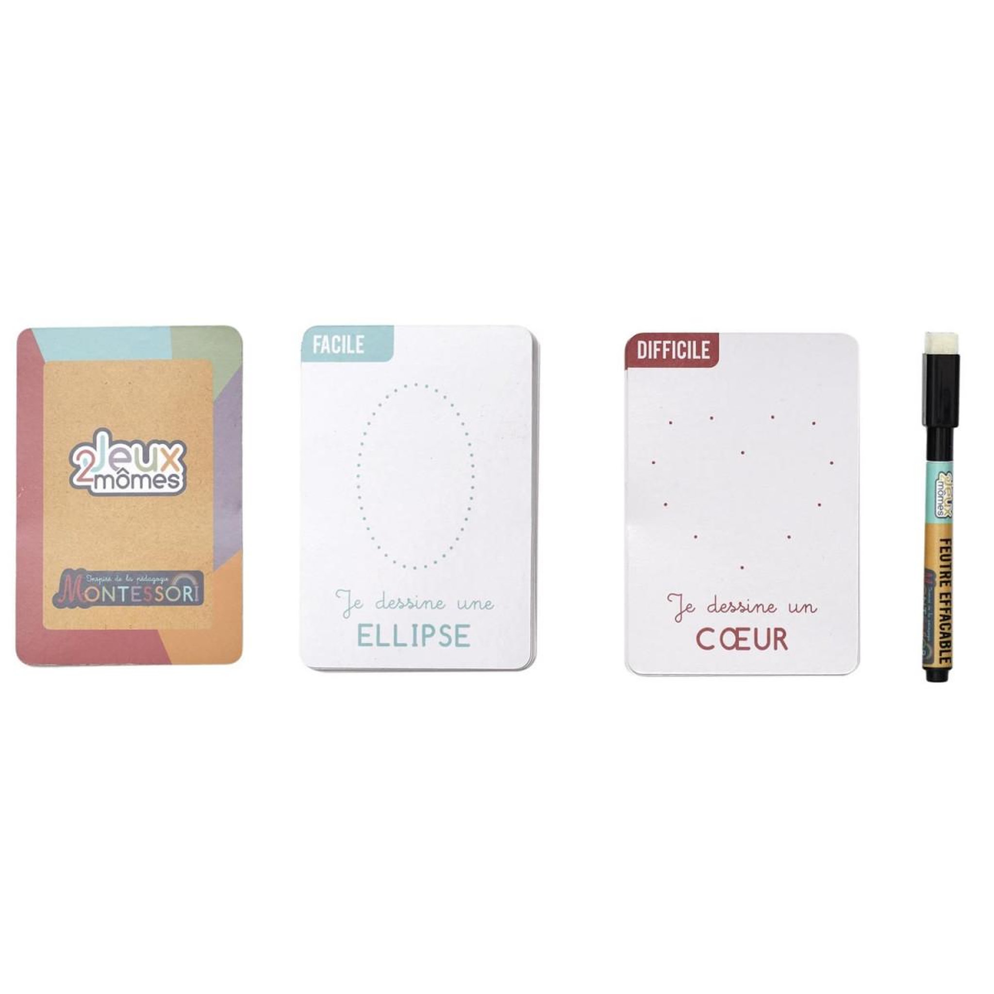 Voir la diapositive 2 : Jeux 2 momes Jeu éducatif  je comprends les formes  16cm multicolore