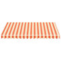 Voir la diapositive 4 : VIDAXL Tissu de remplacement pour auvent Jaune et orange 3x2,5 m
