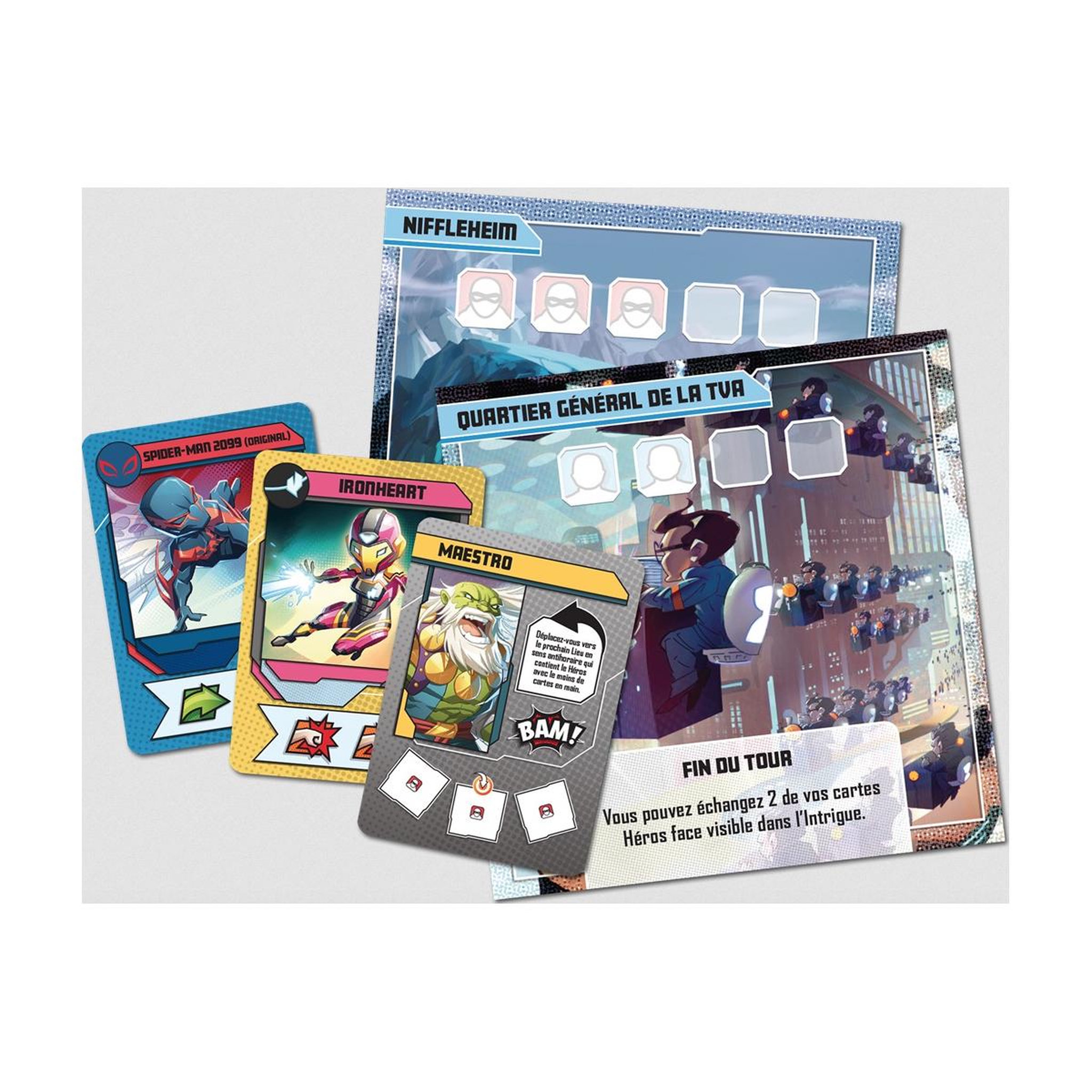 Voir la diapositive 3 : Asmodee Jeu Marvel United Multiverse