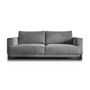 Voir la diapositive 4 : BEST MOBILIER Bucay - canapé 3 places - convertible avec coffre - en velours