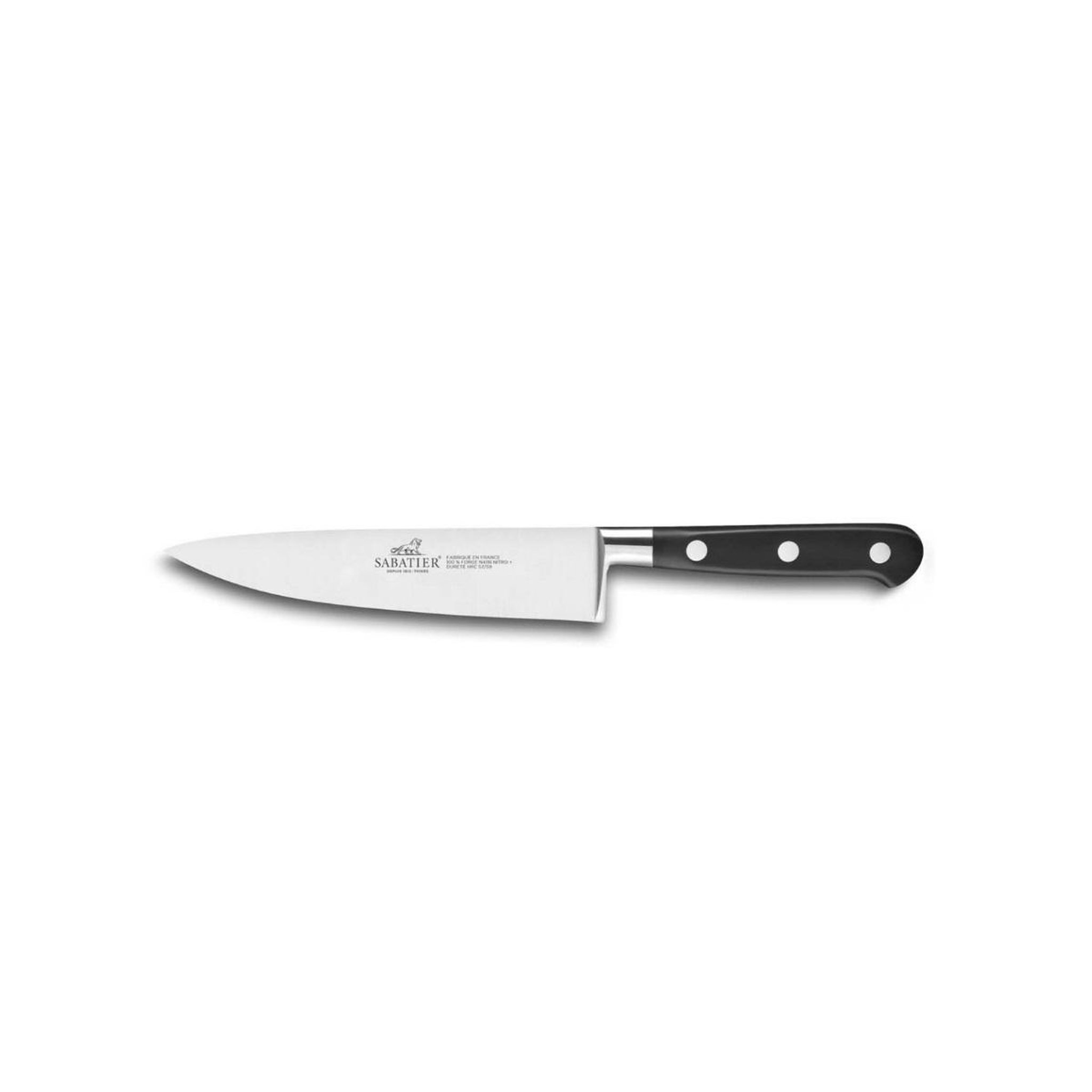 Voir la diapositive 2 : Lion Sabatier Couteau de chef lame inox 15cm - 800380