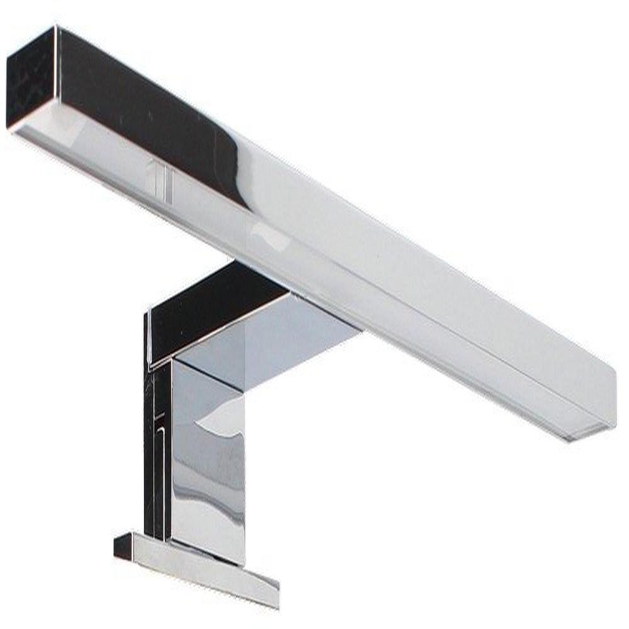 CENTRALE BRICO Reglette Salle de Bain PARMA 4,8W 320lm Blanc Neutre - Chrome