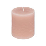 COMPTOIR DE LA BOUGIE Bougie Ronde  Rustic  7cm Rose Clair