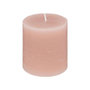 Voir la diapositive 1 : COMPTOIR DE LA BOUGIE Bougie Ronde  Rustic  7cm Rose Clair