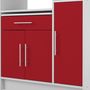 Voir la diapositive 2 : Buffet de cuisine 6 portes 1 tiroir 5 niches PRACTICA