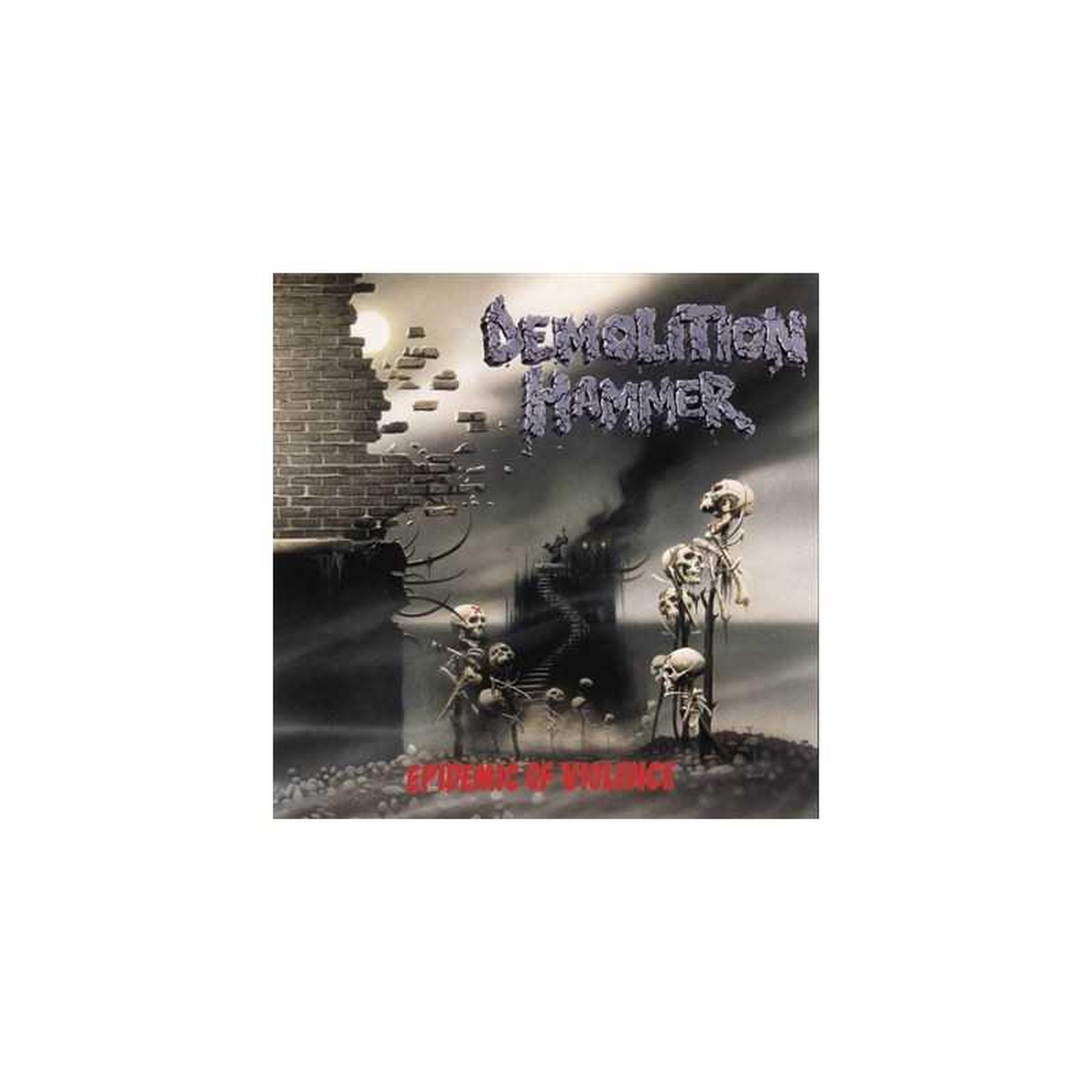 Vinyl lp limité demolition hammer epidemic of violence jaune transparent 180 g