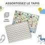 Voir la diapositive 3 : KINDERKRAFT Tapis d'évei Matty2- tapis sensoriel pour bébé
