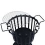 Voir la diapositive 4 : VIDAXL Panier de foyer de jardin avec gril de barbecue Acier 47,5 cm
