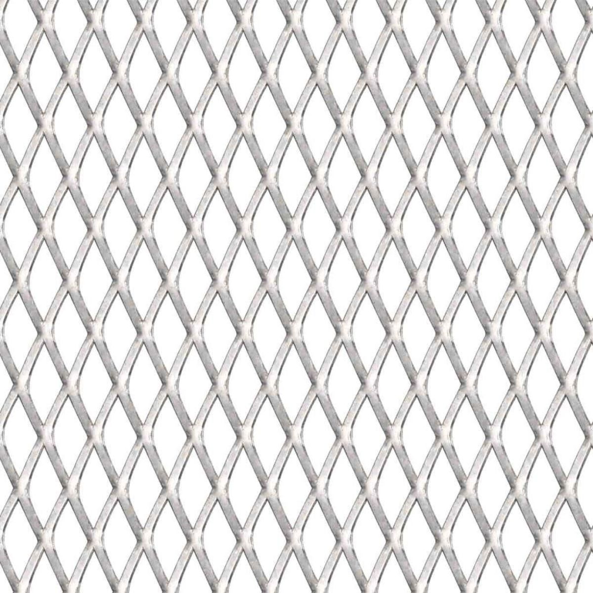 VIDAXL Panneau de grillage de jardin Acier inox 100x85 cm 45x20x4 mm