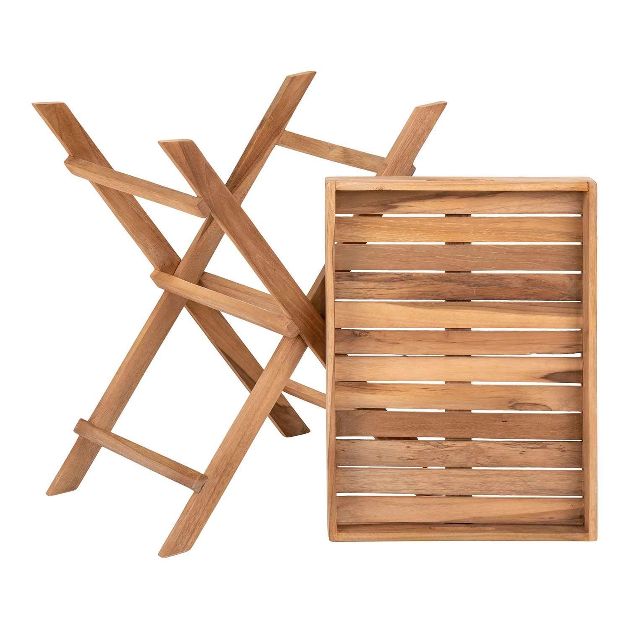Voir la diapositive 2 : HOUSE NORDIC Table de jardin pliante RONDA avec plateau