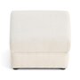 Voir la diapositive 6 : LISA DESIGN Bastille - pouf en tissu velours relief