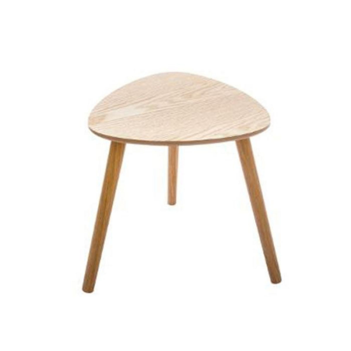 ATMOSPHERA Lot de 3 Tables à Café en Bois  Mileo  60cm Naturel