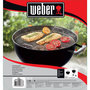 Voir la diapositive 2 : Weber Grille barbecue de cuisson chromée pour barbecue 47 cm