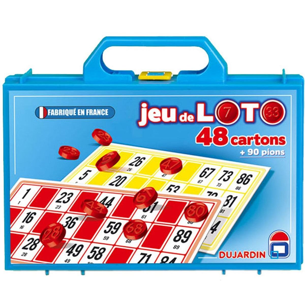 DUJARDIN Jeu de Loto 48 cartons